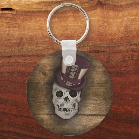 Aimant Steampunk キーホルダー (正面)