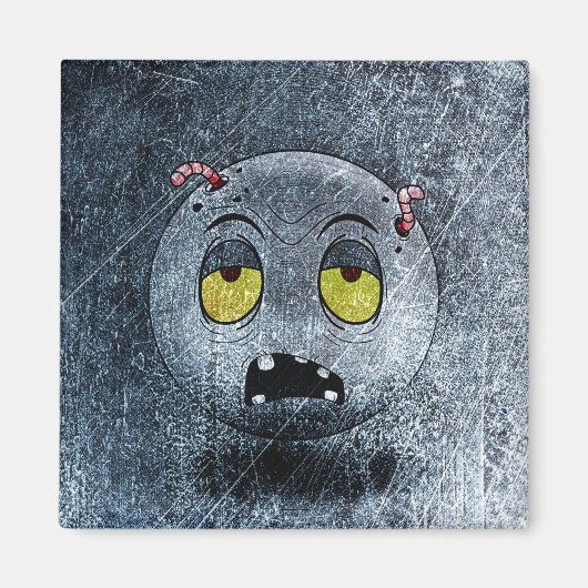 Aimant Zombiemojiヴィンテージ マグネット (正面)