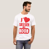 aime casser du noob manette gamer tシャツ (正面フル)