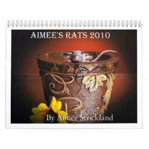 Aimeeのラット2010のカレンダー カレンダー