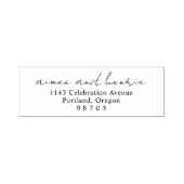 Aimeeスクリプ素朴トモダン セルフインキングスタンプ (デザイン)