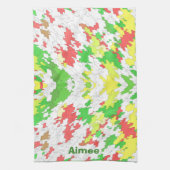 AIMEE ~ Christmas ~Red Yellow Green White ~    キッチンタオル (縦)