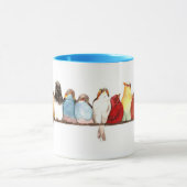 Aimee Rousseauの鳥のマグ マグカップ (中央)