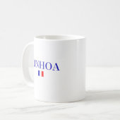 AINHOAフランス コーヒーマグカップ (正面左)