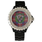 Ainslie Scottish Clan Tartan & Crest 腕時計 (正面)