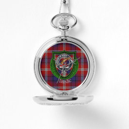 Ainslie Scottish Clan Tartan & Crest 腕時計
