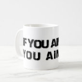 aintのcav、aint。 コーヒーマグカップ (正面左)