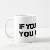 aintのcav、aint。 コーヒーマグカップ (左)