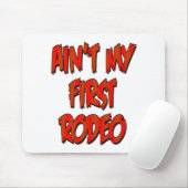 Aint私の最初ロデオ マウスパッド (マウス)