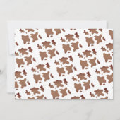 Ain't My First Rodeo Cowboy photo 2nd Birthday 招待状 (裏面)