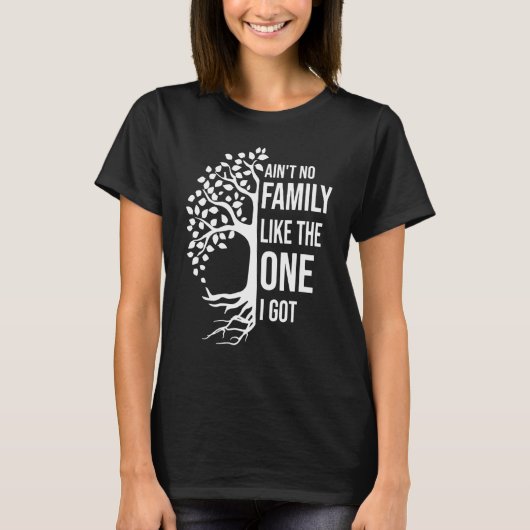 Ain't No Family Like The One I Got  Family Reunion Tシャツ (正面)
