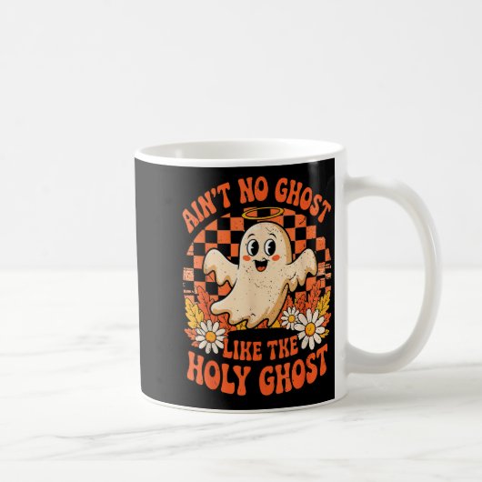 Ain't No Ghost Like The Holy Ghost Christian Hallo コーヒーマグカップ (右)