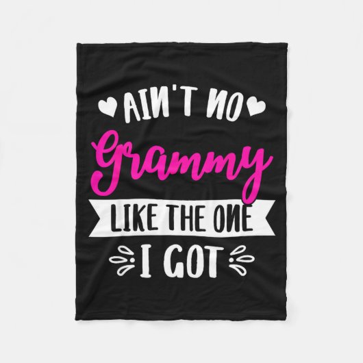 Ain't No Grammy Like The One I Got Family Reunion  フリースブランケット (正面)