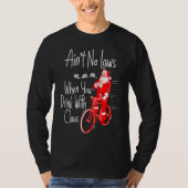 Ain't no laws when you drink with Claws  Santa Gag Tシャツ (正面)