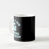 Ain't No Spring Chicken Funny Design  コーヒーマグカップ (正面左)