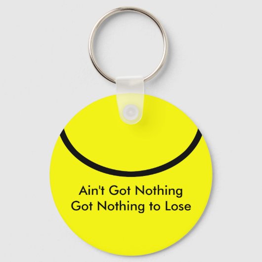 Ain't Nothing 得 The Museum Zazzle Gives キーホルダー (正面)