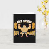 Ain't Nothing But A Peanut Bodybuilding Weightlift カード (黄色い花)