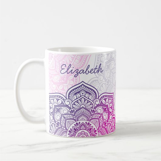 Aion Mandala 11 oz. Personalized Mug コーヒーマグカップ (左)