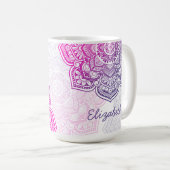 Aion Mandala 15 oz. Personalized Mug コーヒーマグカップ (正面右)