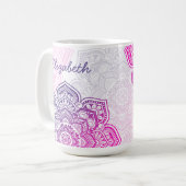 Aion Mandala 15 oz. Personalized Mug コーヒーマグカップ (正面左)