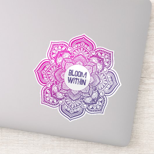 Aion Mandala Personalized Custom-Cut Vinyl Sticker シール (詳細)