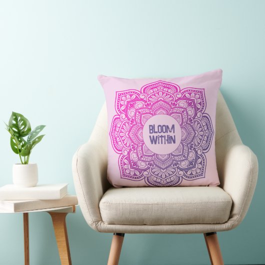 Aion Mandala Personalized Throw Pillow クッション (椅子)