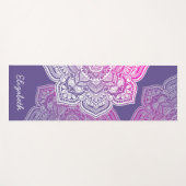 Aion Mandala Personalized Yoga Mat ヨガマット (正面(横))