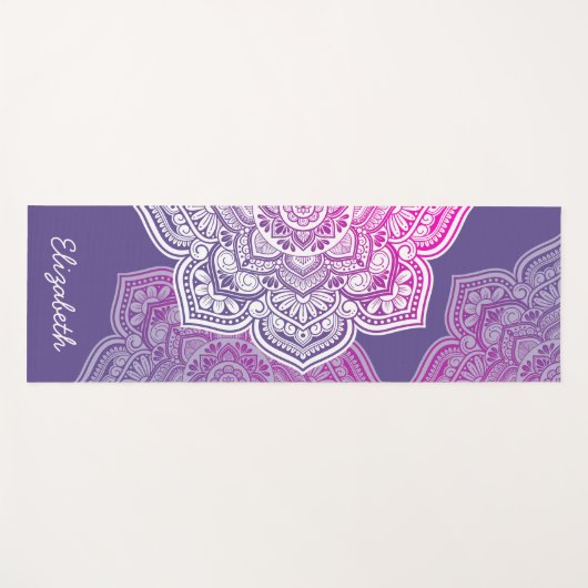 Aion Mandala Personalized Yoga Mat ヨガマット (正面(横))