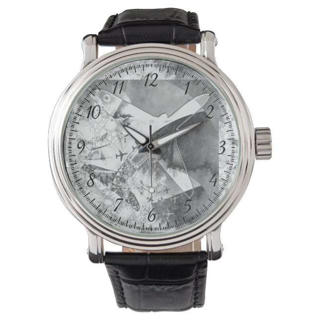 AirとSteel 腕時計 (正面)