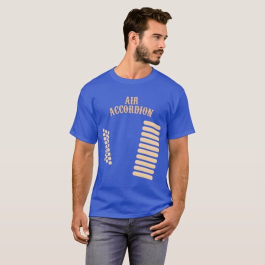 AIR Accordion Musical Instrument Band family Tシャツ (正面フル)