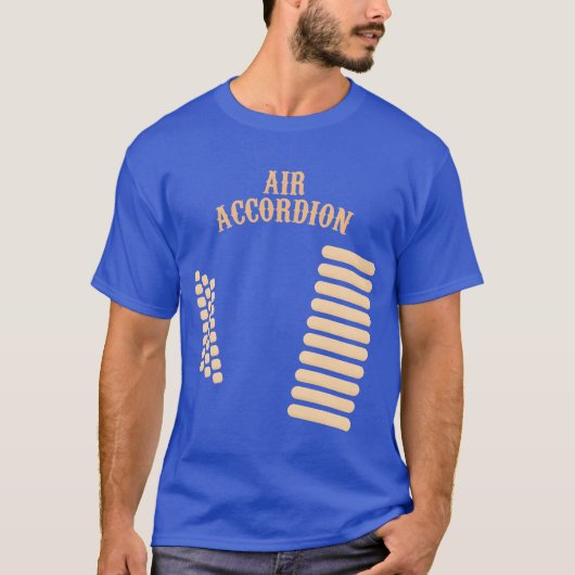 AIR Accordion Musical Instrument Band family Tシャツ (正面)