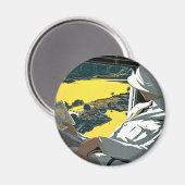 Air Afrique: Visitez L'Afrique en Avion マグネット (正面/裏面)