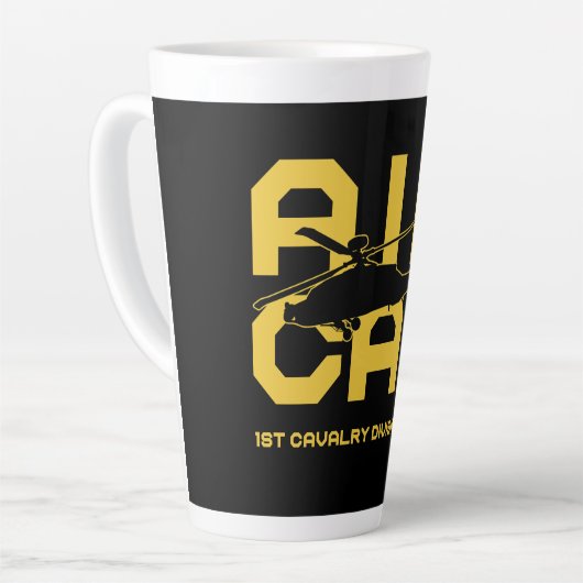 AIR CAV - 1st Cavalry Division カフェラテマグ (左アングル)