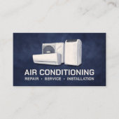 Air Conditioning – Repair • Service • Installation 名刺 (正面)