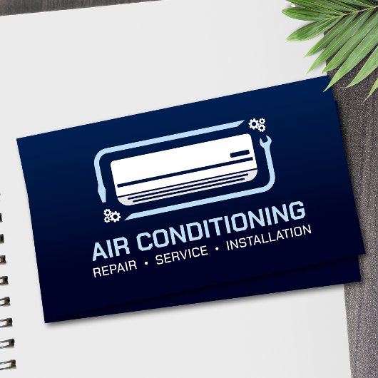 Air Conditioning – Repair • Service • Installation 名刺