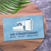 Air Conditioning – Repair • Service • Installation 名刺