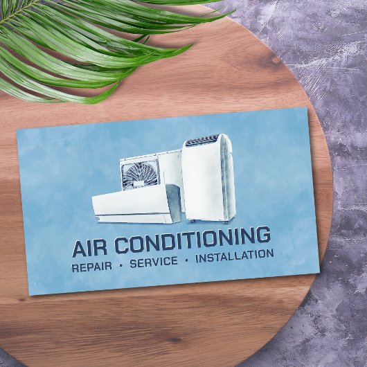 Air Conditioning – Repair • Service • Installation 名刺