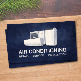 Air Conditioning – Repair • Service • Installation 名刺