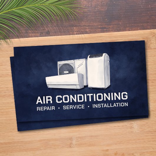 Air Conditioning – Repair • Service • Installation 名刺