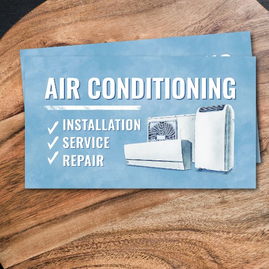Air Conditioning – Repair, Service, Installation 名刺