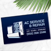 Air Conditioning – Repair • Service • Installation 名刺