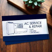 Air Conditioning – Repair, Service, Installation 名刺