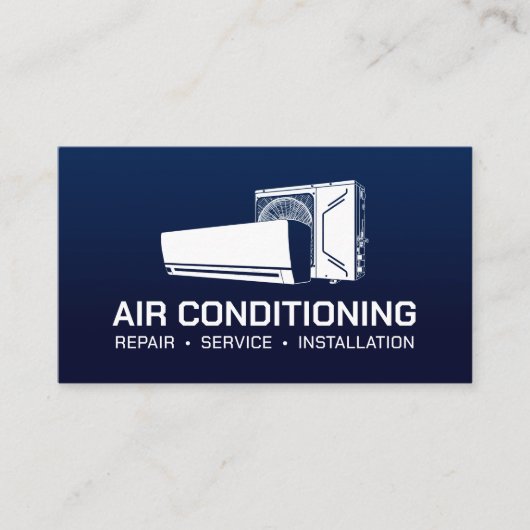 Air Conditioning – Repair • Service • Installation 名刺 (正面)