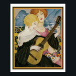 "Air de Capri" 1923 Gerda Wegener 16 x 20 ポスター<br><div class="desc">Art Deco Print "Air de Capri" by Gerda Wegener 1923</div>