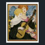 "Air de Capri" 1923 Gerda Wegener 16 x 20 ポスター<br><div class="desc">Art Deco Print "Air de Capri" by Gerda Wegener 1923</div>