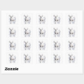 Air Deer Fantasy Stickers スクエアシール (シート)