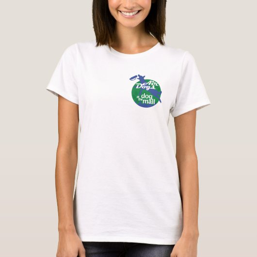 Air Dogs Tシャツグレーウィメンズ Tシャツ (正面)