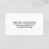 Air Flight Travels | Airport 名刺 (裏面)