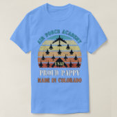 Air Force Academy Daddy And Daughter Proud USAF Pa Tシャツ (デザイン正面)