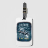 Air Force Aim High ラゲッジタグ (正面縦)